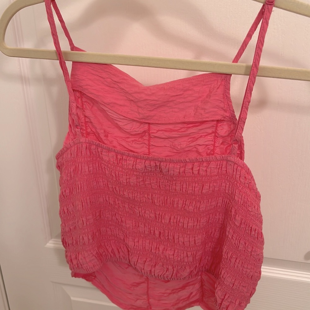 Zara Pink Crop Top - Picture 2 of 2